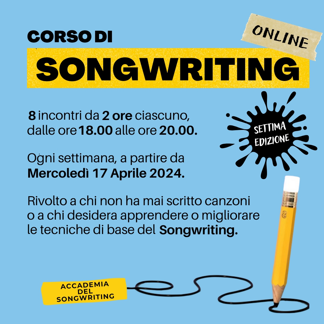 Corso di Songwriting